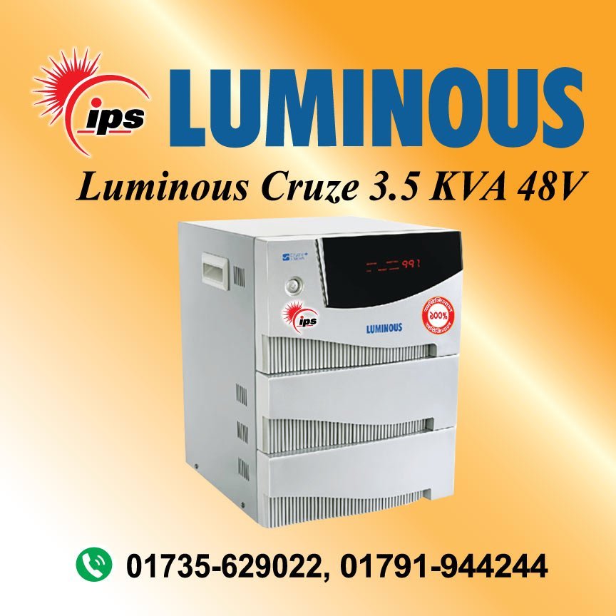Luminous Cruze 3.5 KVA 48V