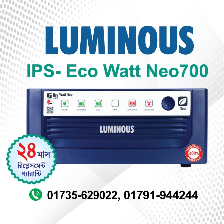 Luminous IPS- Eco Watt Neo 700
